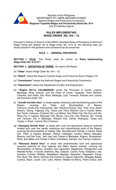 minimum wage calamba|nwpc.dole.gov.ph.